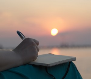 Writing your strengths in journal